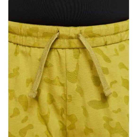 Nike Girl's DriFit Knit High-Rise Shorts, Moss/Olive Flak, Size‎ L - Picture 5 of 5